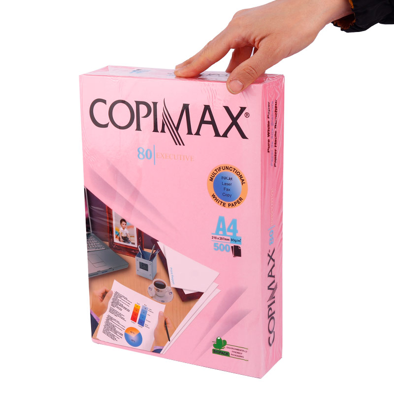 کاغذ A4 رنگی کپی مکس 80 گرم بسته 500 عددی
