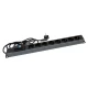 چند راهی 8 خانه ارت دار پارت الکتریک PE2266 Rack Mount با کابل 1/8 متری