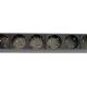 چند راهی 8 خانه ارت دار پارت الکتریک PE2266 Rack Mount با کابل 1/8 متری