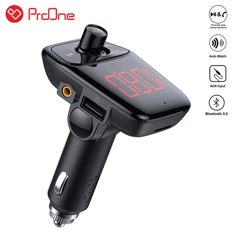 FM Player بلوتوثی + شارژر فندکی ProOne BT03