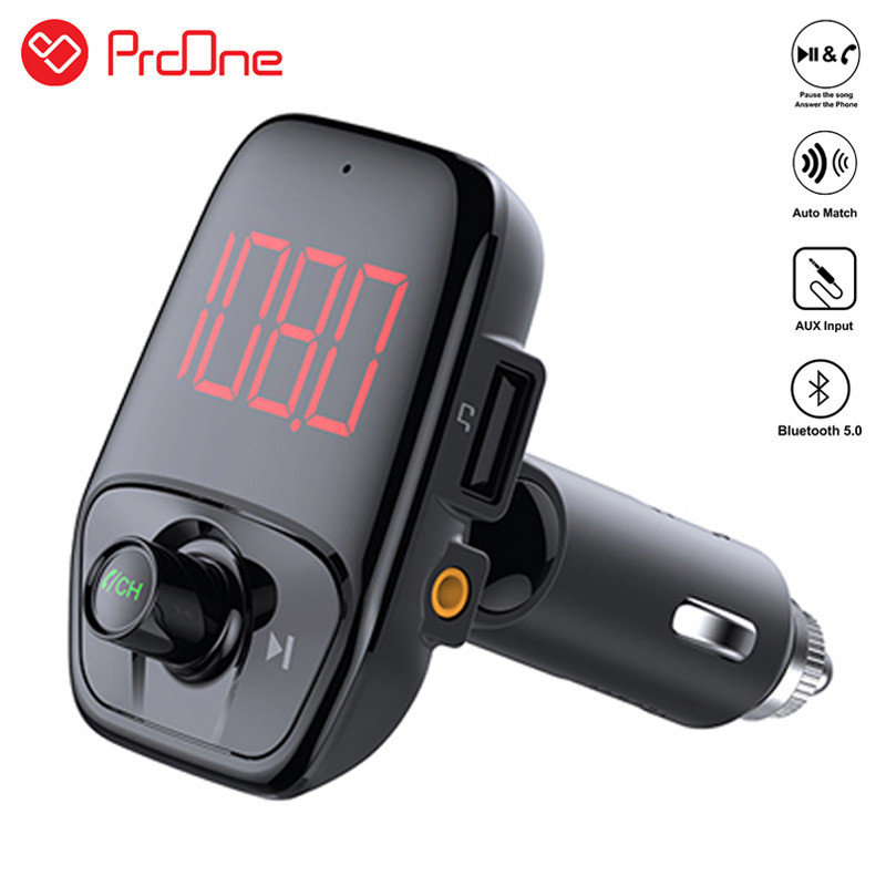 FM Player بلوتوثی + شارژر فندکی ProOne BT03