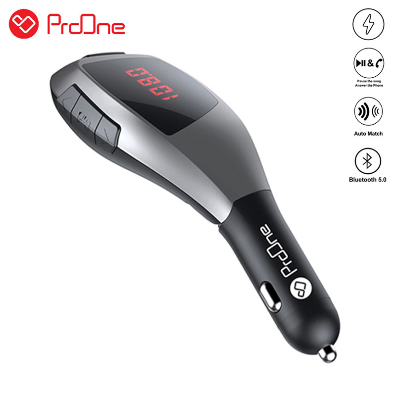 FM Player بلوتوثی + شارژر فندکی ProOne PFT91 BT04