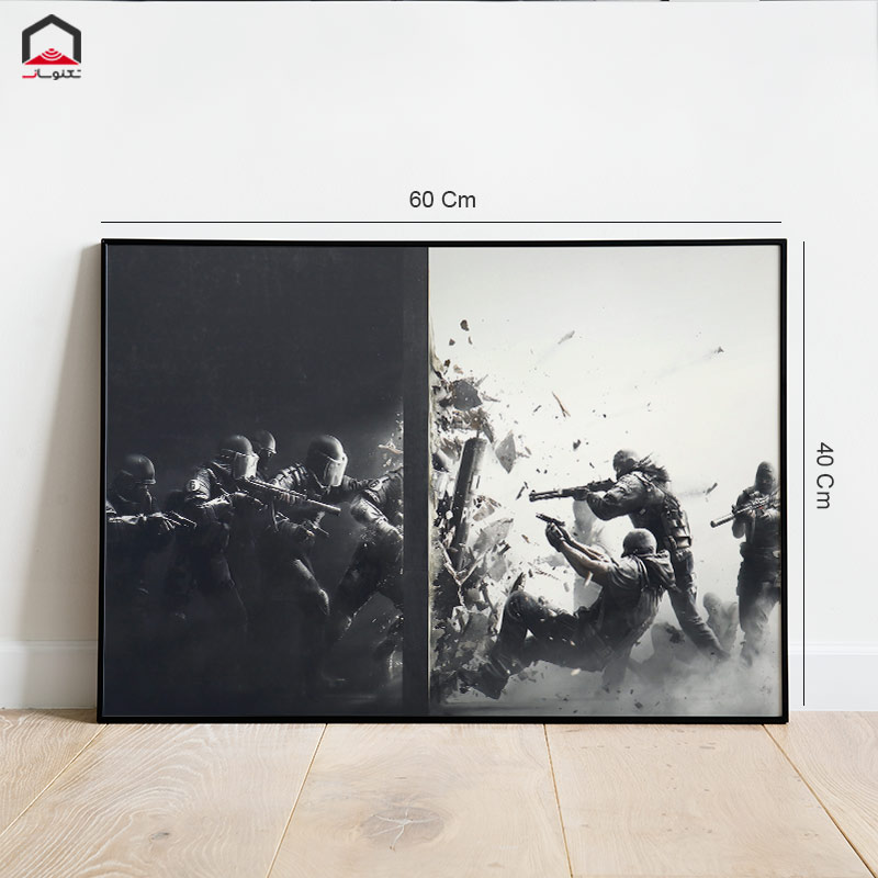 تابلو شاسی 60*40 Rainbow 6