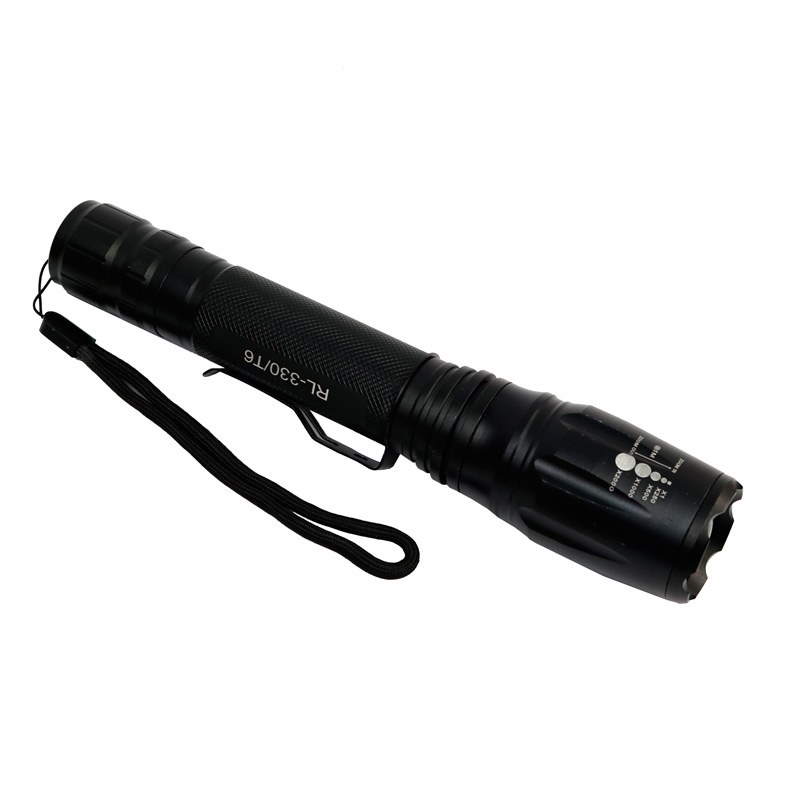 چراغ قوه پلیسی 3 حالته Ruilang RL-330/T6 جعبه دار