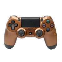 دسته بازی بی سیم SONY PlayStation 4 DualShock 4 High Copy طرح قهوه ای اکلیلی