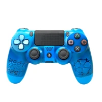 دسته بازی بی سیم SONY PlayStation 4 DualShock 4 High-Copy طرح شیشه ای کد 2