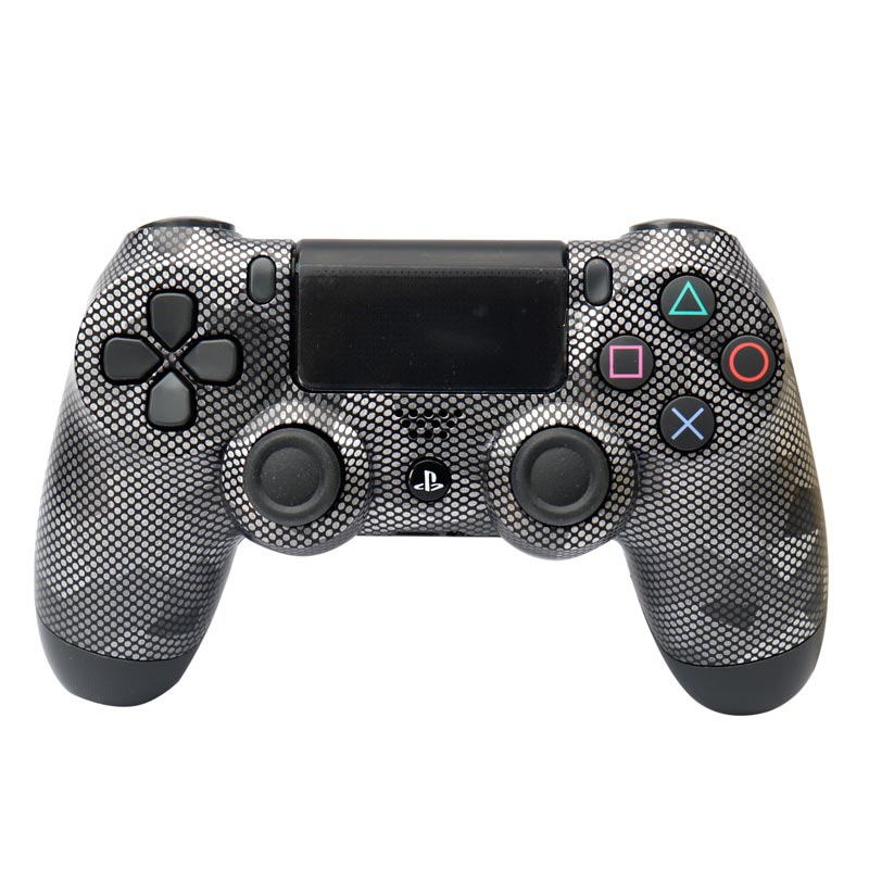 دسته بازی بی سیم SONY PlayStation 4 DualShock 4 High Copy طرح پوست ماری طوسی کد 2