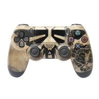 دسته بازی بی سیم SONY PlayStation 4 DualShock 4 High Copy طرح The Last OF Us 2 مشکی کد 1