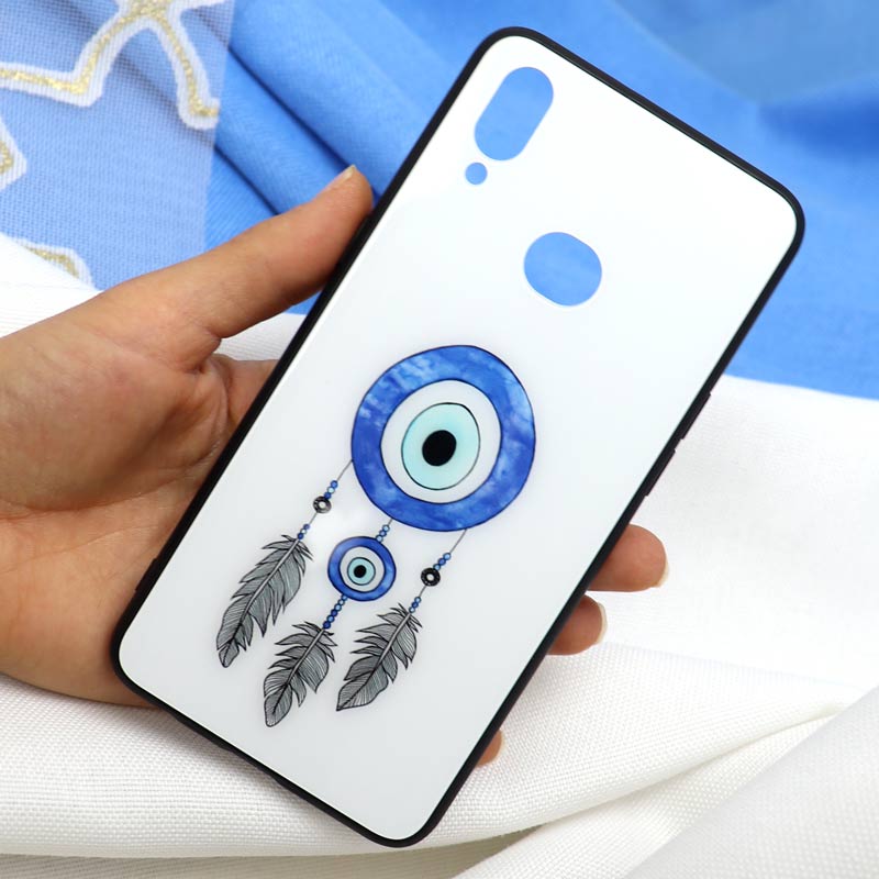قاب پشت گلسی طرح چشم و نظر Samsung A10s