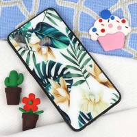 قاب پشت گلسی طرح برگ Samsung A10s