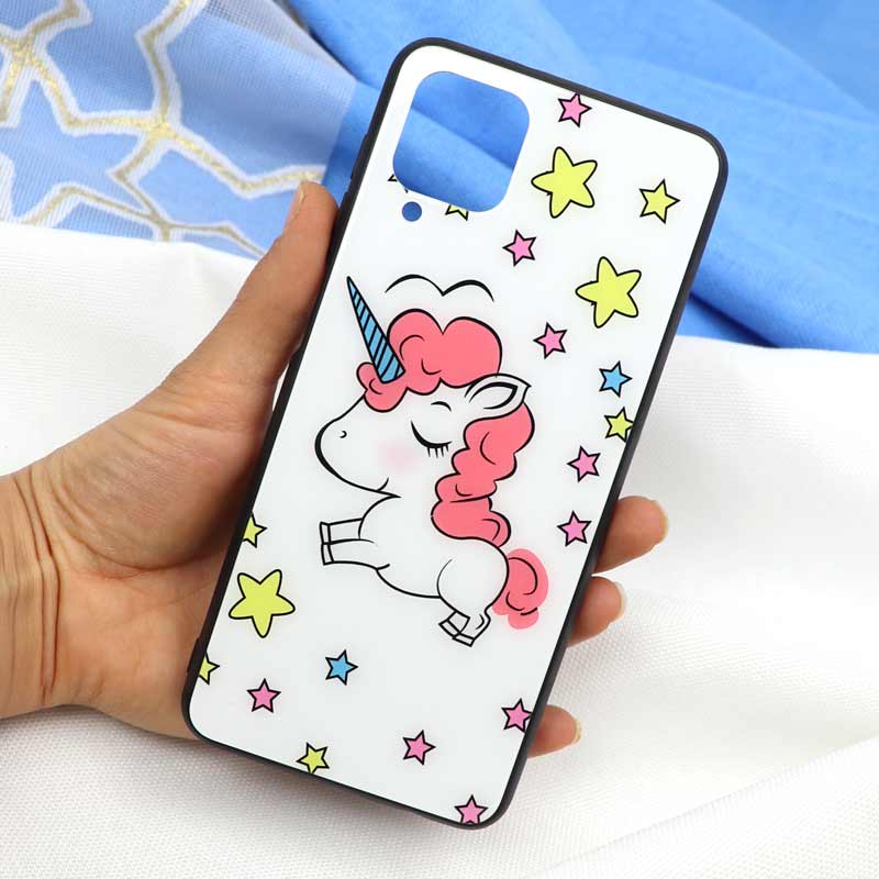 قاب پشت گلسی طرح یونیکورن Samsung A12