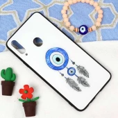 قاب پشت گلس سامسونگ Galaxy A20s طرح چشم و نظر
