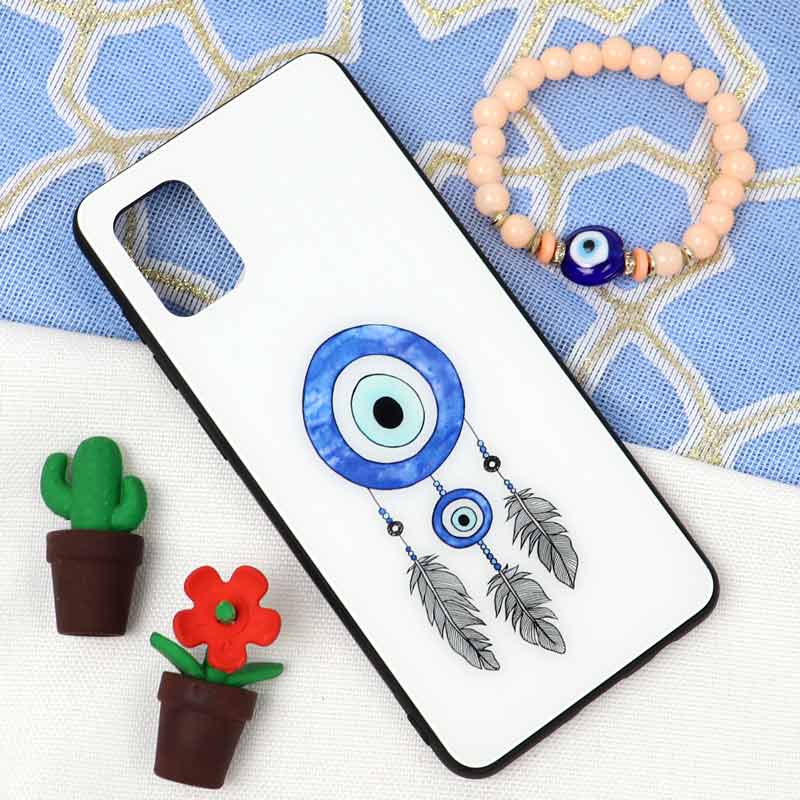 قاب پشت گلس سامسونگ Galaxy A31 طرح چشم و نظر