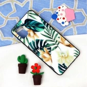 قاب پشت گلسی طرح برگ Samsung A51