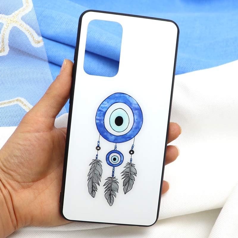 قاب پشت گلس سامسونگ Galaxy A52 طرح چشم و نظر
