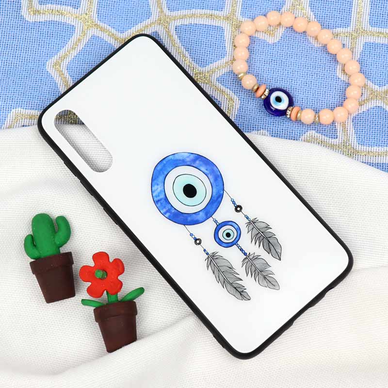 قاب پشت گلس سامسونگ Galaxy A70 طرح چشم و نظر