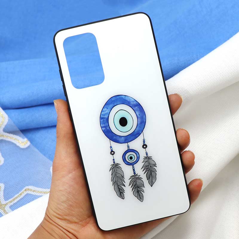 قاب پشت گلس سامسونگ Galaxy A72 طرح چشم و نظر