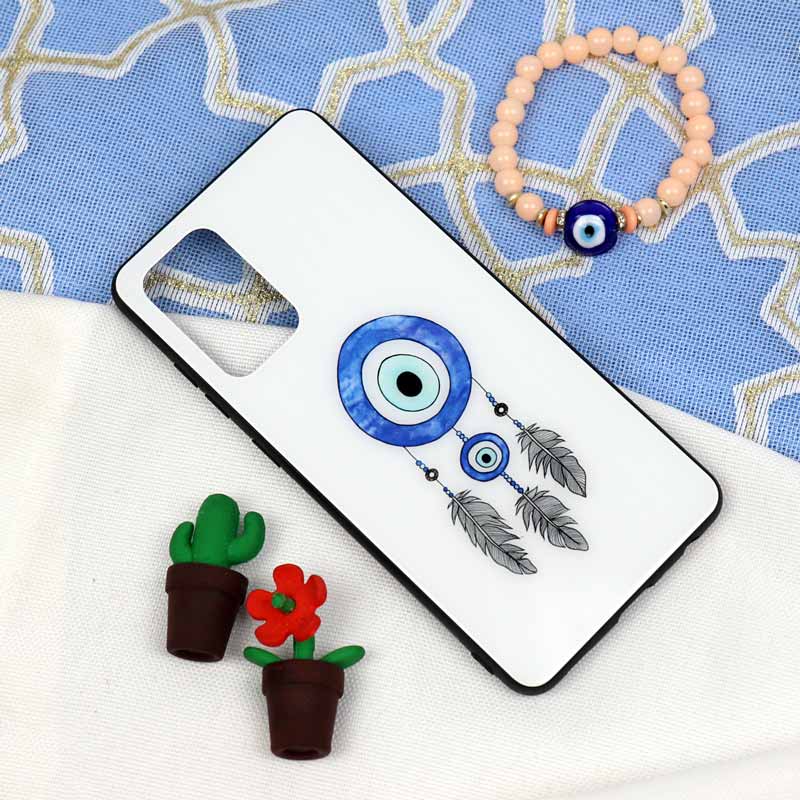 قاب پشت گلس سامسونگ Galaxy A72 طرح چشم و نظر