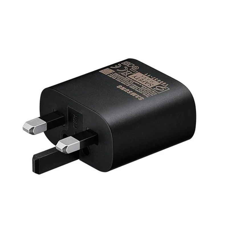 شارژر دیواری اورجینال 25 وات سامسونگ EP-TA800 3A PD
