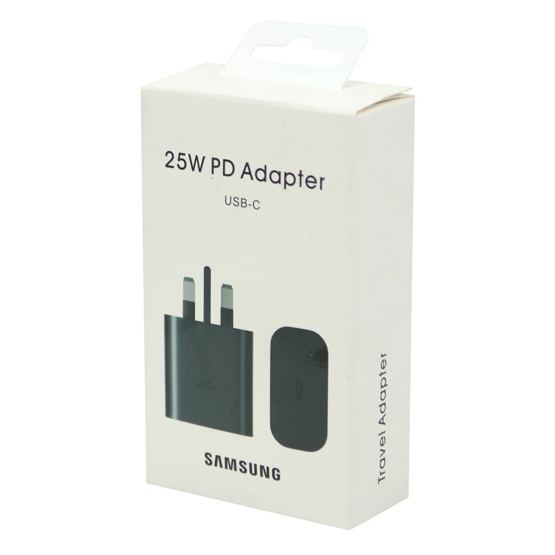 شارژر دیواری اورجینال 25 وات سامسونگ EP-TA800 3A PD