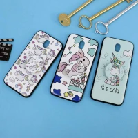 قاب فانتزی برجسته + پاپ سوکت طرح یونیکورن سامسونگ J5 Pro سری D