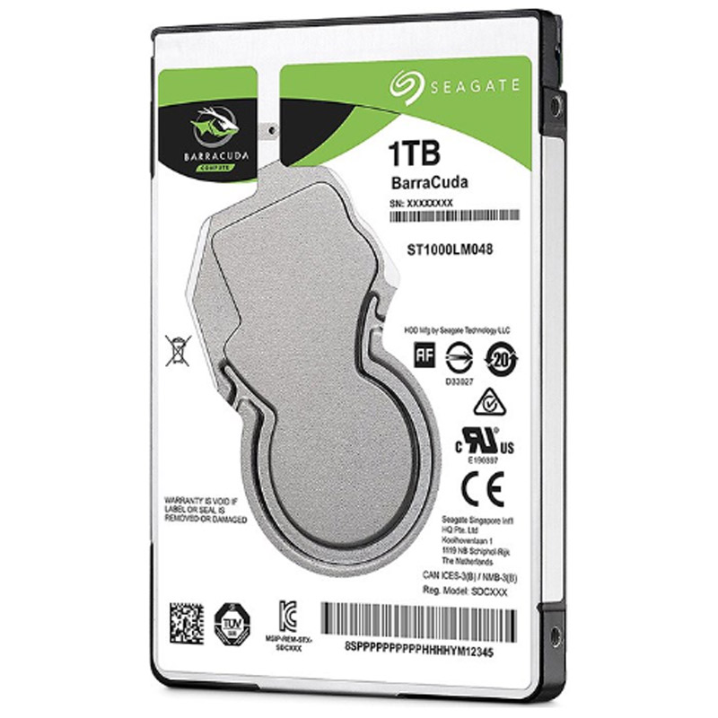 هارد لپ تاپ سیگیت Seagate BarraCuda ST1000LM048 1TB SATA