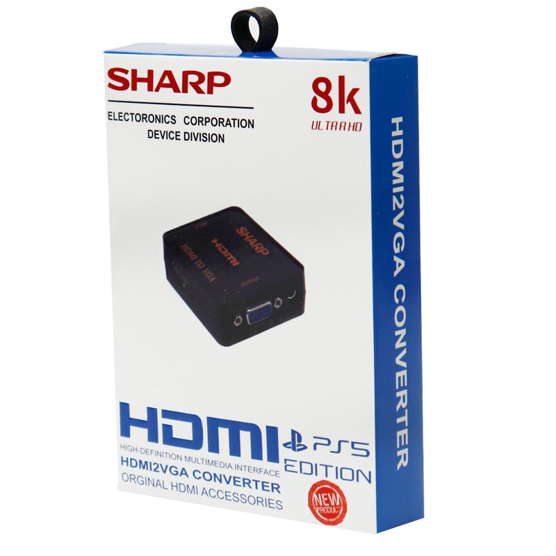 تبدیل SHARP PS5 Edition 8K HDMI to VGA