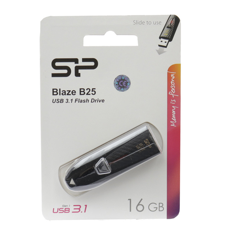 فلش سیلیکون پاور مدل Blaze B25 ظرفیت 16 گیگابایت