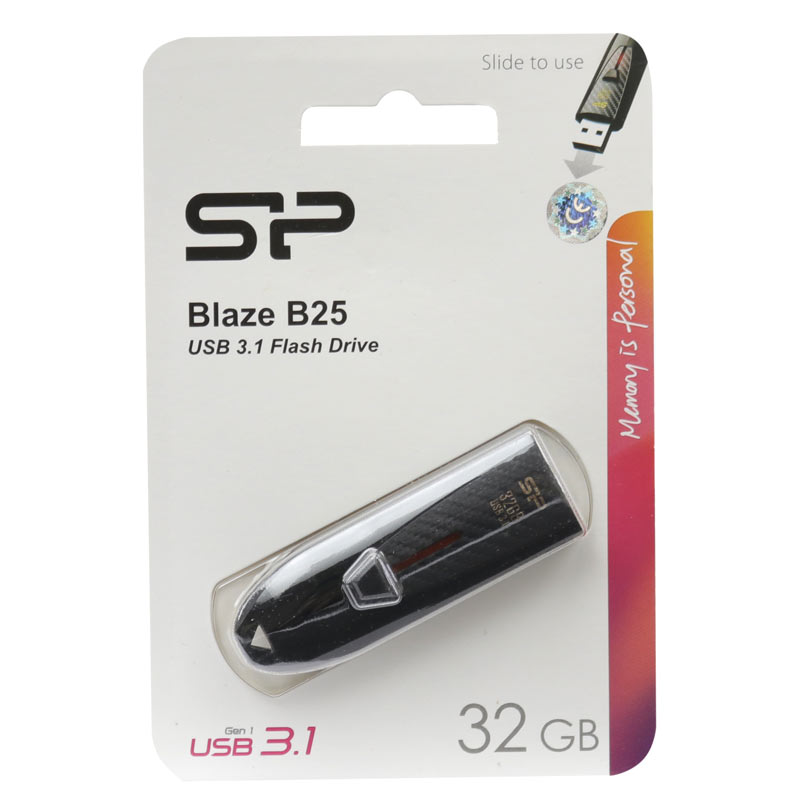 فلش ۳۲ گیگ سیلیکون پاور Silicon Power Blaze B25
