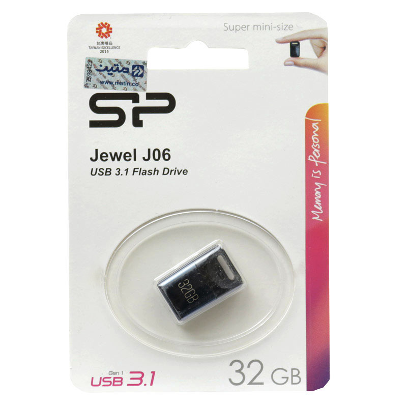 فلش ۳۲ گیگ سیلیکون پاور Silicon Power Jewel J06