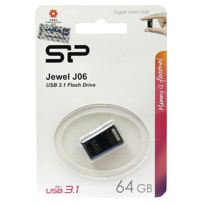 فلش 64 گیگ سیلیکون پاور Silicon Power Jewel J06 USB3.1