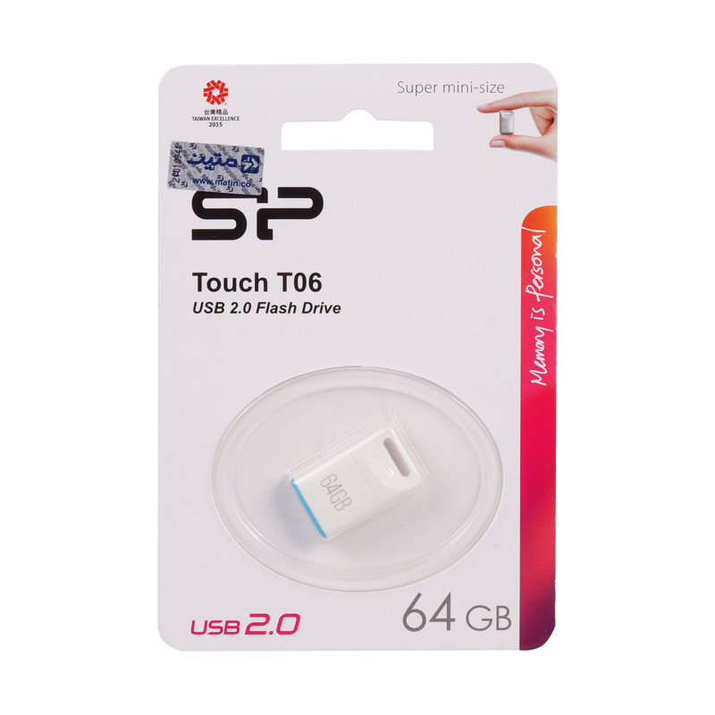 فلش ۶۴ گیگ سیلیکون پاور Silicon Power Touch T06