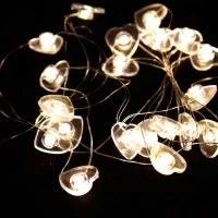 ریسه مفتولی طرح قلب USB آفتابی 2٫5 متری