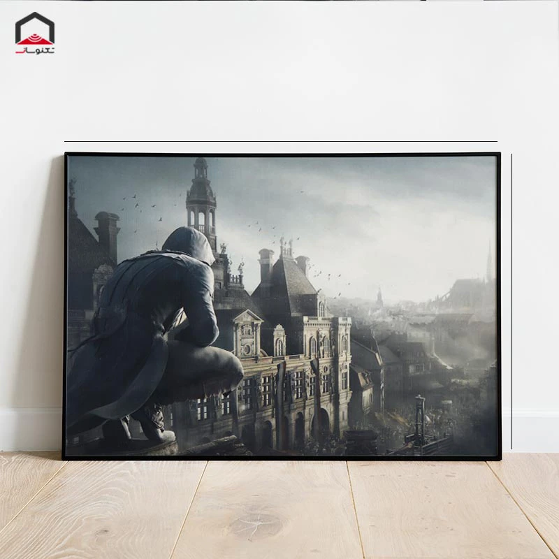تابلو شاسی 20*15 Assassins Creed کد 2