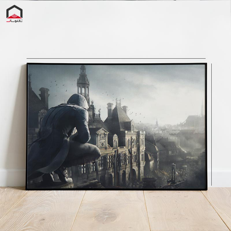 تابلو شاسی 20*15 Assassins Creed کد 2