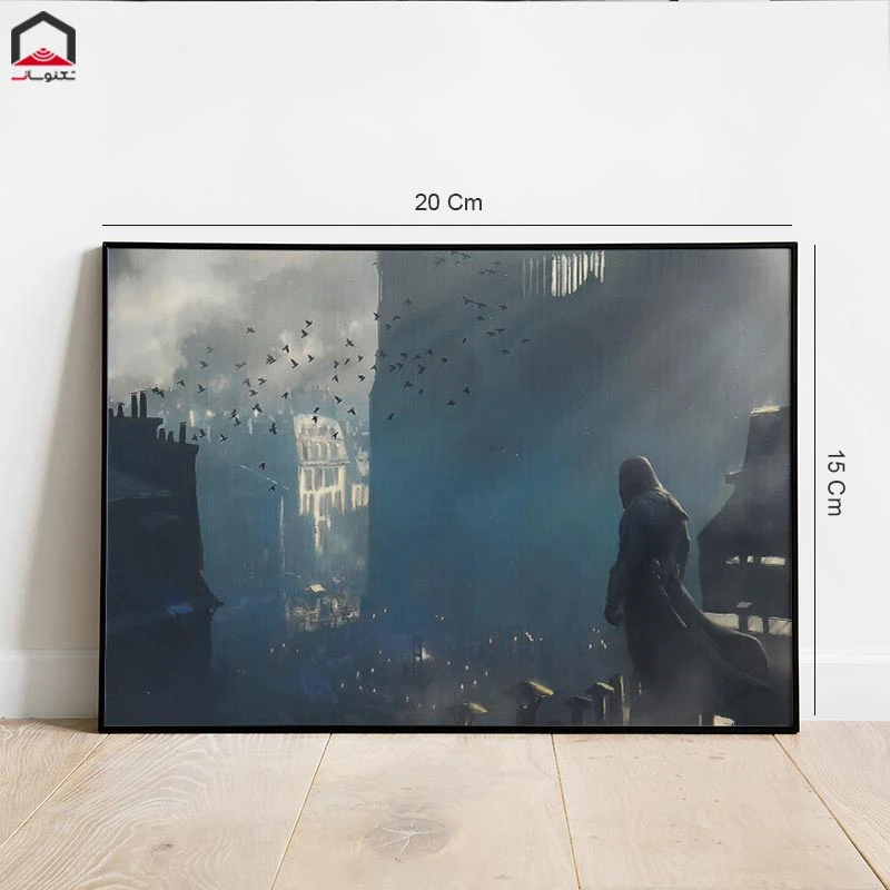 تابلو شاسی 20*15 Assassins Creed کد 5