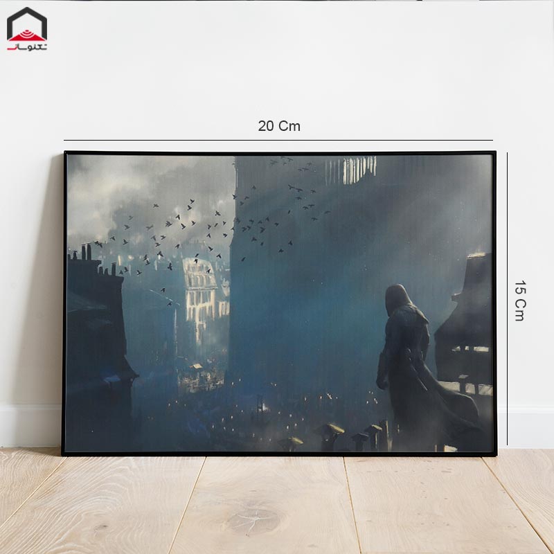 تابلو شاسی 20*15 Assassins Creed کد 5