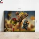 تابلو شاسی 20*15 Clash Of Clans
