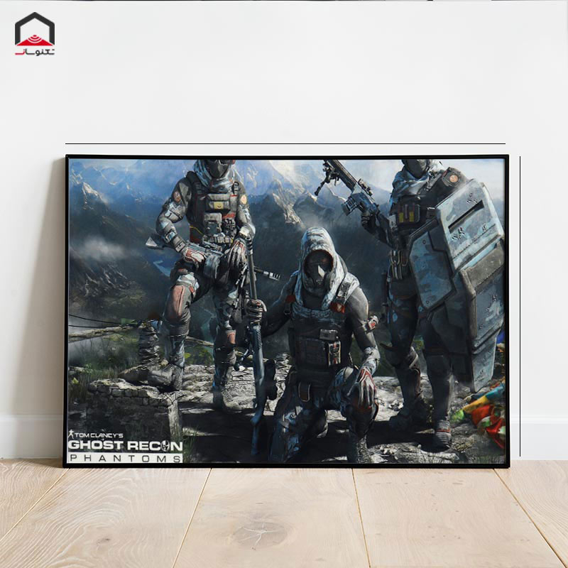 تابلو شاسی 20*15 Ghost Recon کد 6