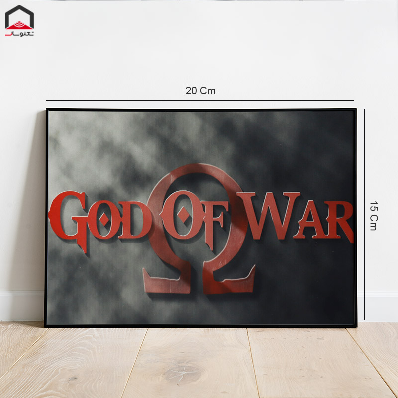 تابلو شاسی 20*15 God Of War کد 2