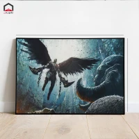تابلو شاسی 20*15 God Of War 4 کد 5