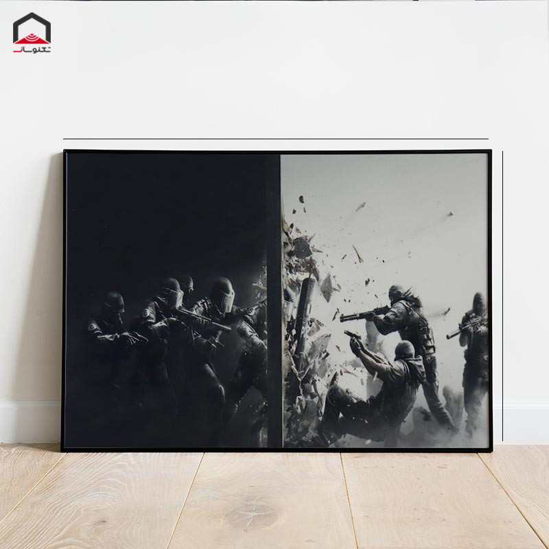 تابلو شاسی 20*15 Rainbow 6