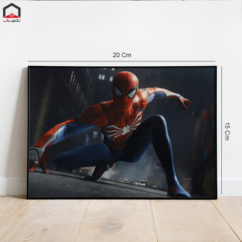 تابلو شاسی 20*15 Spider Man