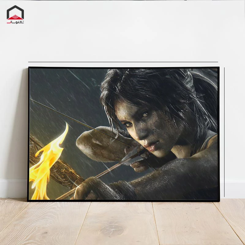 تابلو شاسی 20*15 Tomb Raider