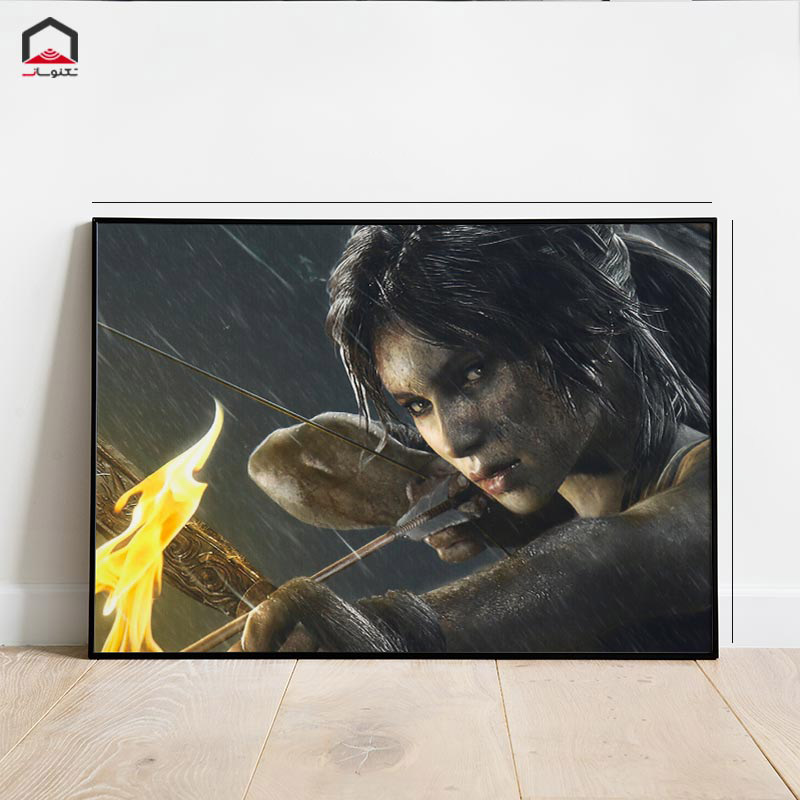 تابلو شاسی 20*15 Tomb Raider