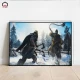 تابلو شاسی 20*15 Assassins Creed Valhalla کد 3