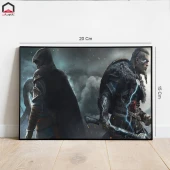 تابلو شاسی 20*15 Assassins Creed VALHALLA کد 5