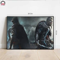 تابلو شاسی 20*15 Assassins Creed VALHALLA کد 5