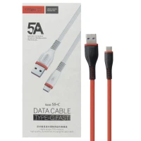 کابل فست شارژ Tranyoo S8-C 5A Type-C 1m