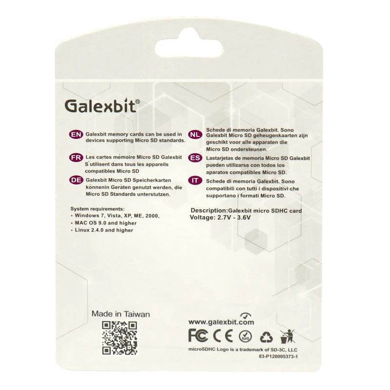 رم میکرو 64 گیگ گلکس بیت Galexbit Turbo+ 533X U3 C10 80MB/s + خشاب